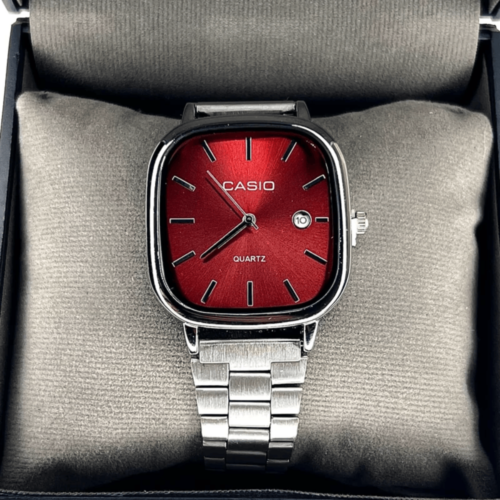 Casio Gri Vintage Saat Çam Yeşili