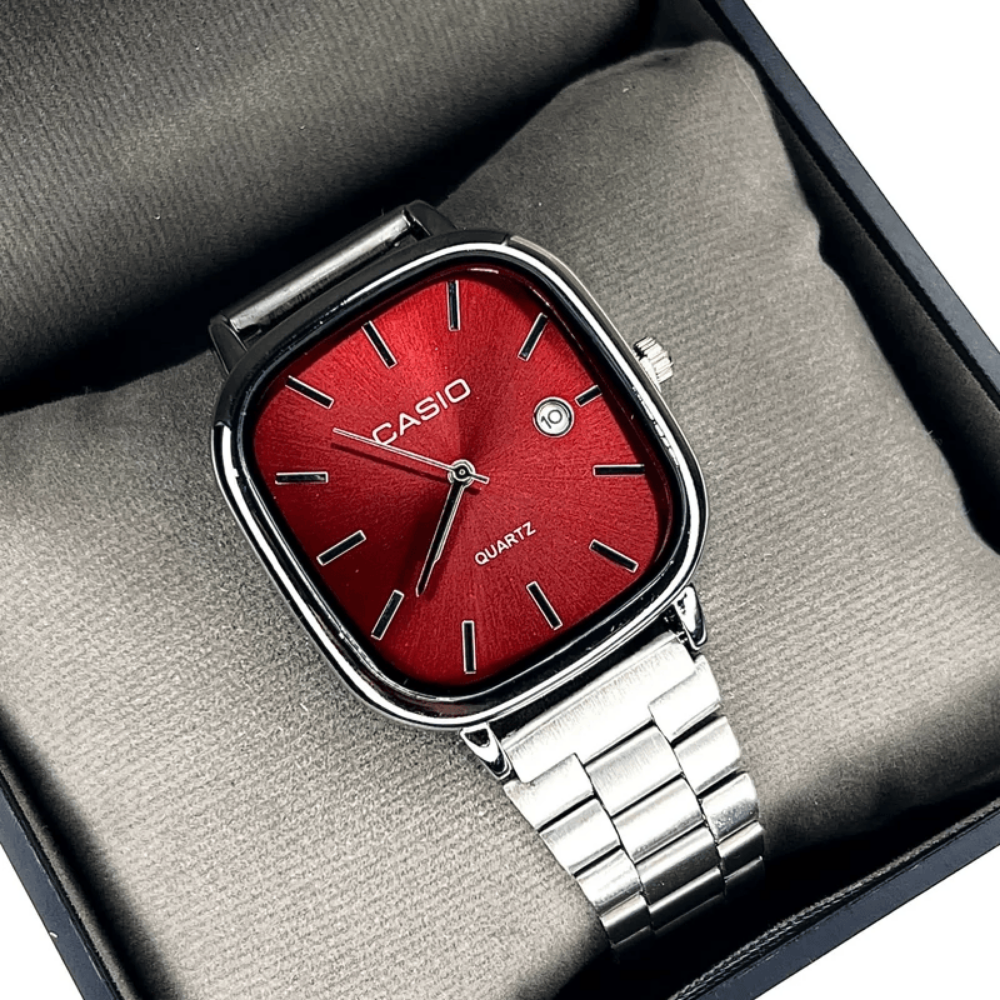 Casio Gri Vintage Saat Çam Yeşili