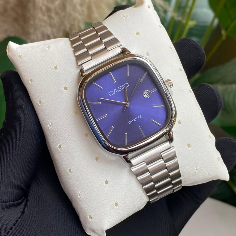 Casio Gri Vintage Saat Çam Yeşili