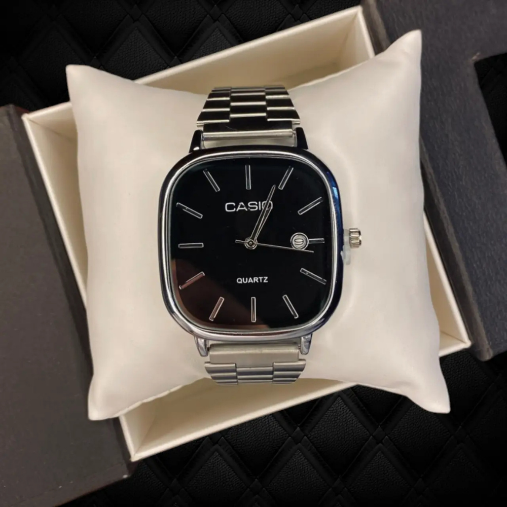Casio Gri Vintage Saat Çam Yeşili