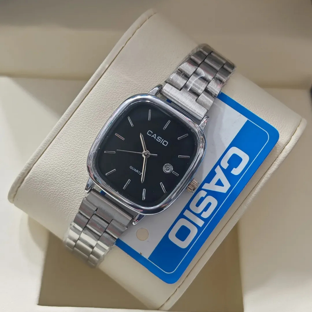 Casio Gri Vintage Saat Çam Yeşili