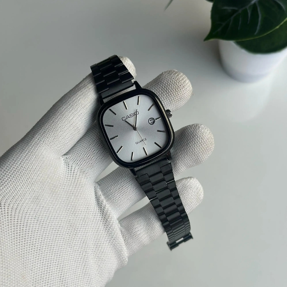 Casio Siyah Vintage Saat Çam Yeşili