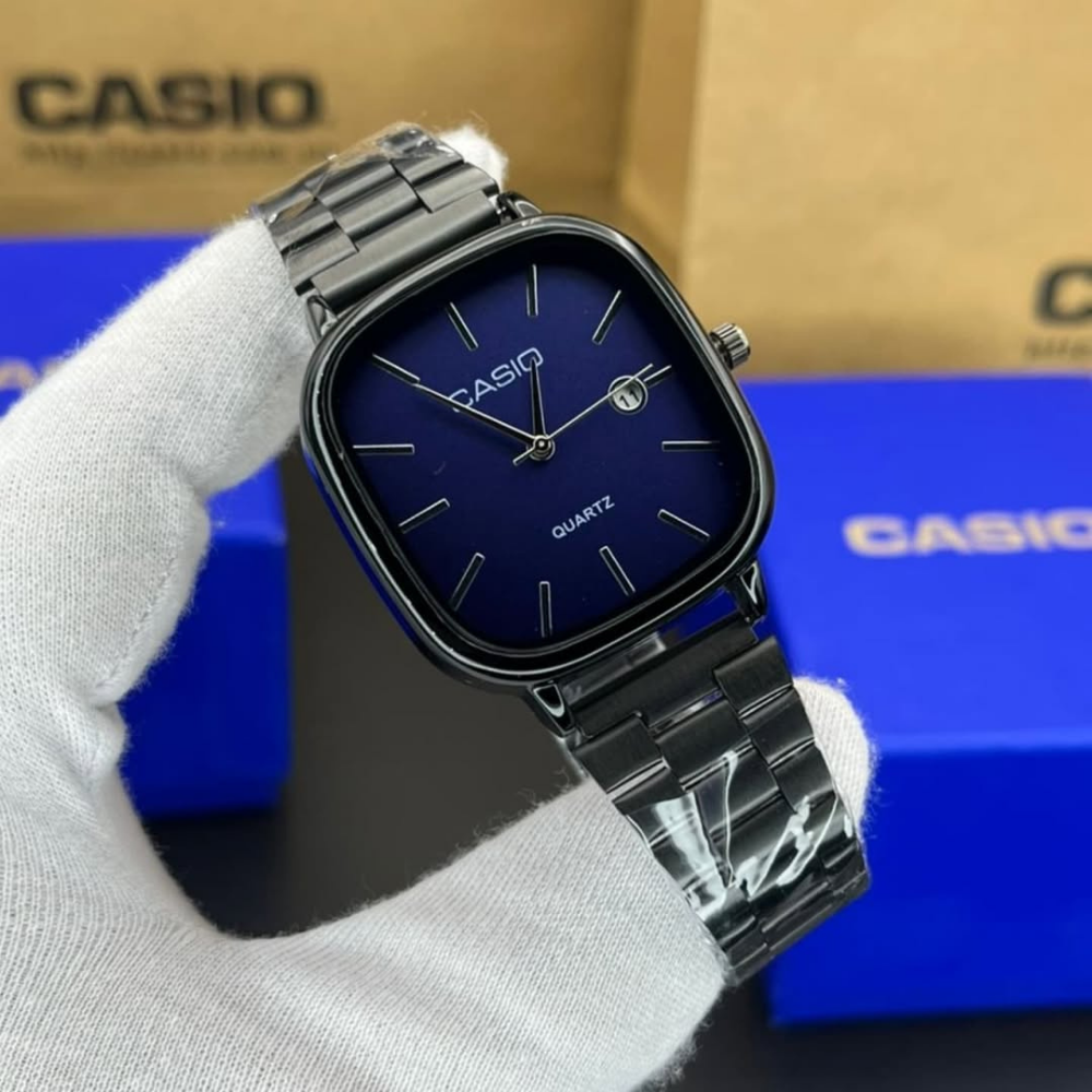 Casio Siyah Vintage Saat Çam Yeşili