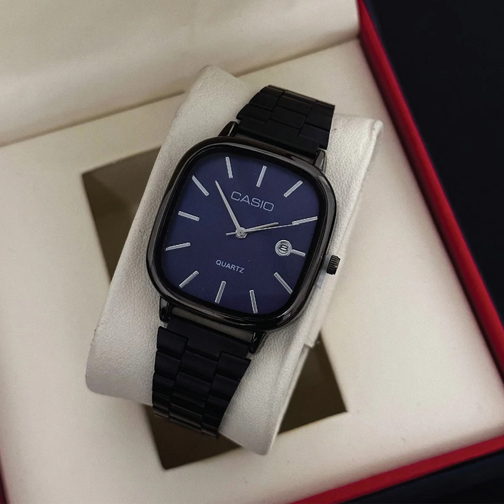 Casio Siyah Vintage Saat Çam Yeşili