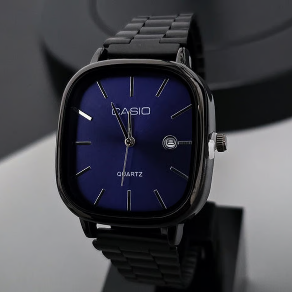Casio Siyah Vintage Saat Çam Yeşili