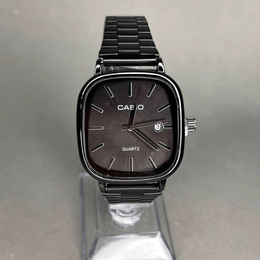 Casio Siyah Vintage Saat Çam Yeşili