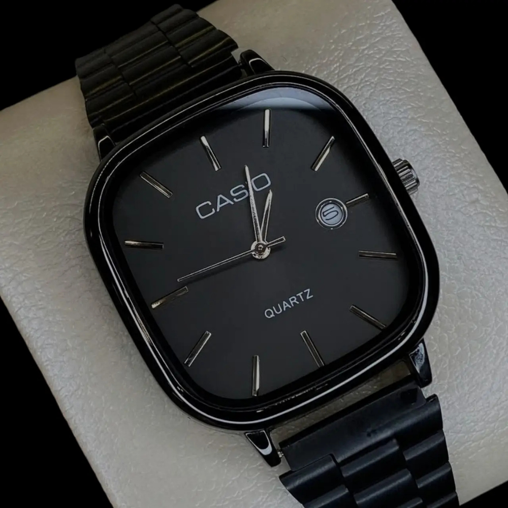 Casio Siyah Vintage Saat Çam Yeşili