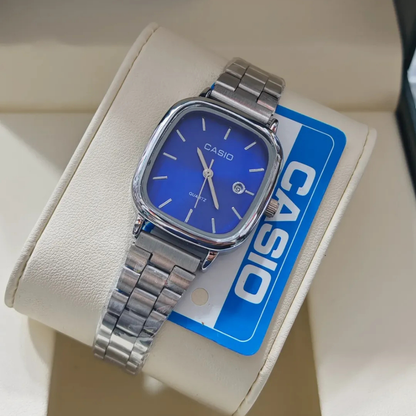 Casio Gri Vintage Saat Kar Beyazı