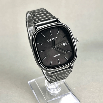 Casio Gri Vintage Saat Kar Beyazı