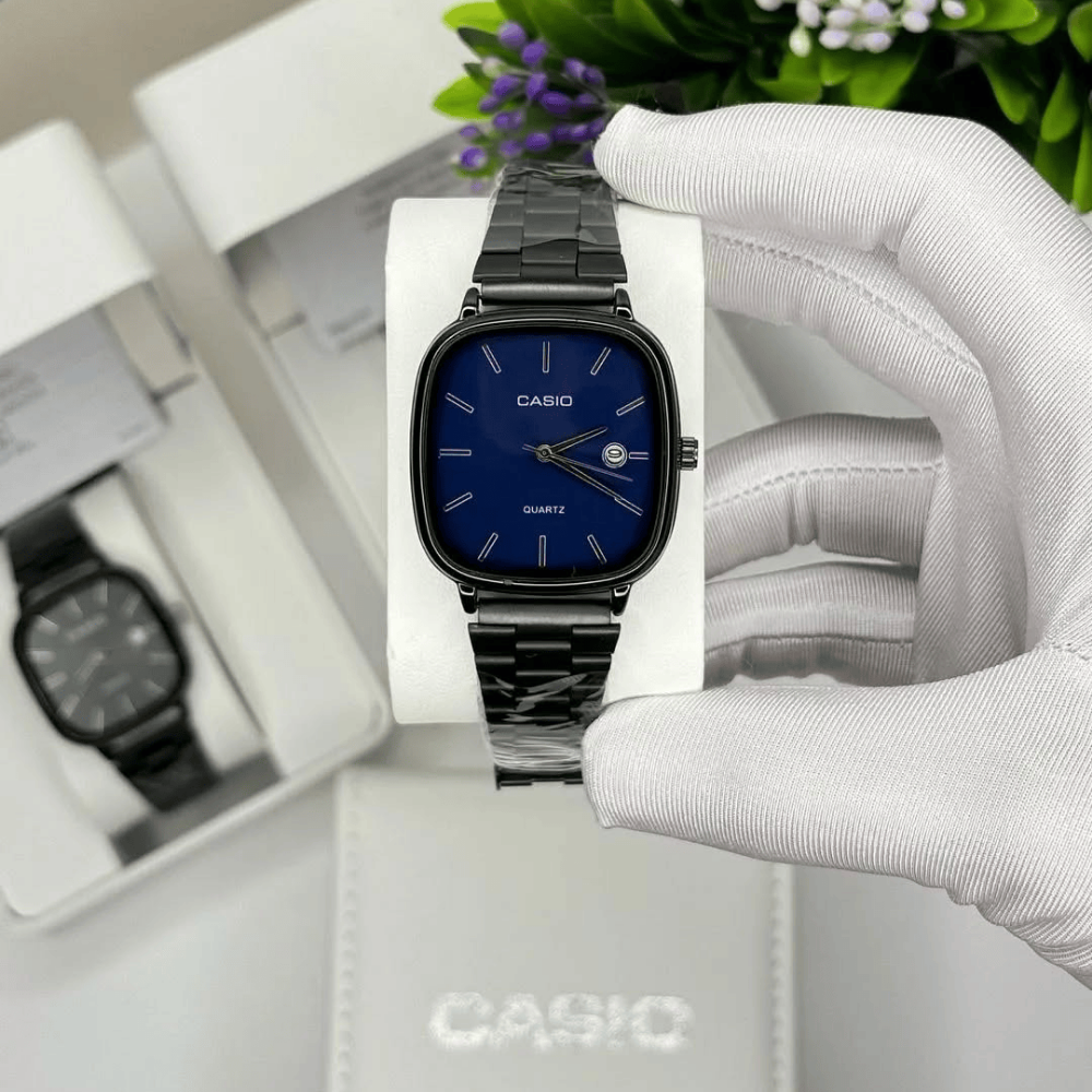 Casio Siyah Vintage Saat Derin Lacivert