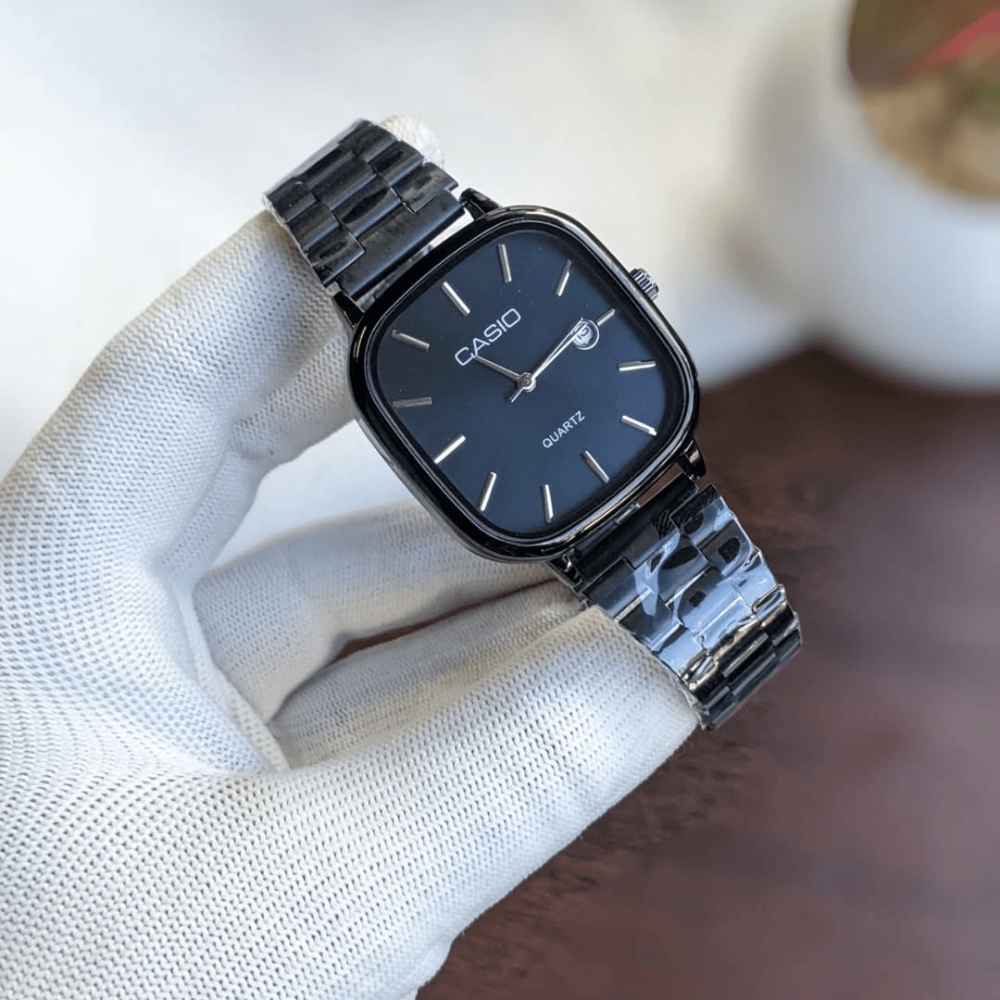 Casio Siyah Vintage Saat Derin Lacivert